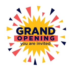 GRAND OPENING COMING ON DECEMBER 1ST